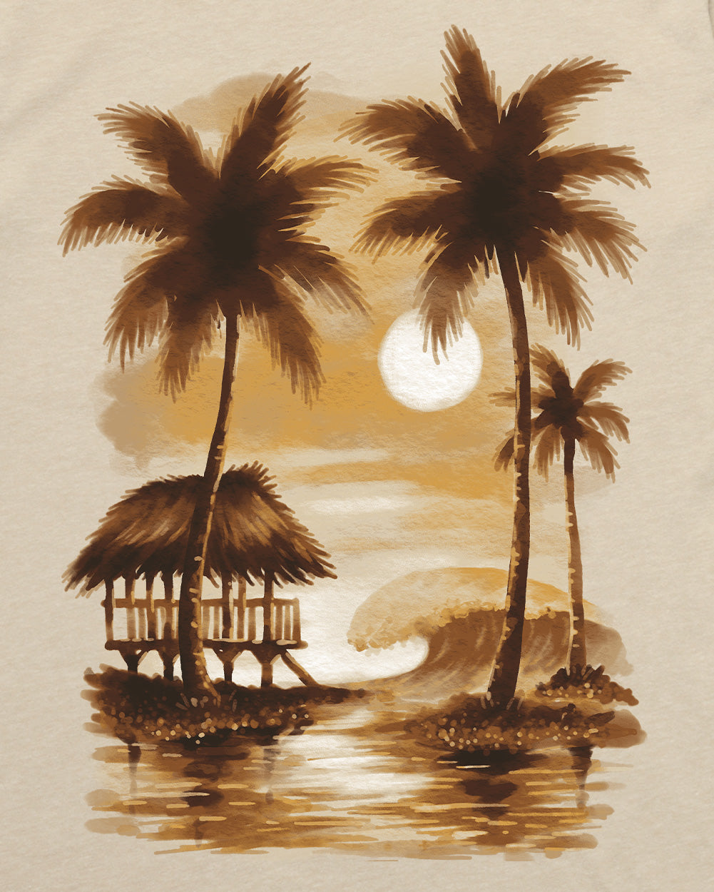 Amber Shore Tee-Cream-Regular-Swatch--Model---L