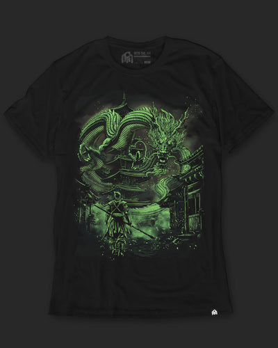 Ancient Fury Glow-in-the-Dark Tee-Black-Regular-Glow--Model---L