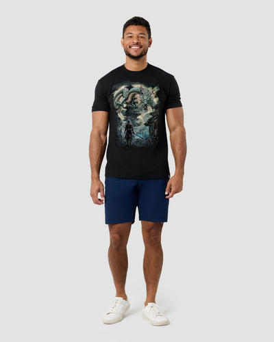 Ancient Fury Glow-in-the-Dark Tee-Black-Regular-Full--Model---L