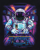 Arcade Odyssey Tee-Black-Regular-Swatch--Model---L