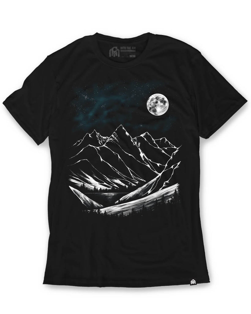 Arctic Silence Tee-Black-Regular-Mock--Model---M