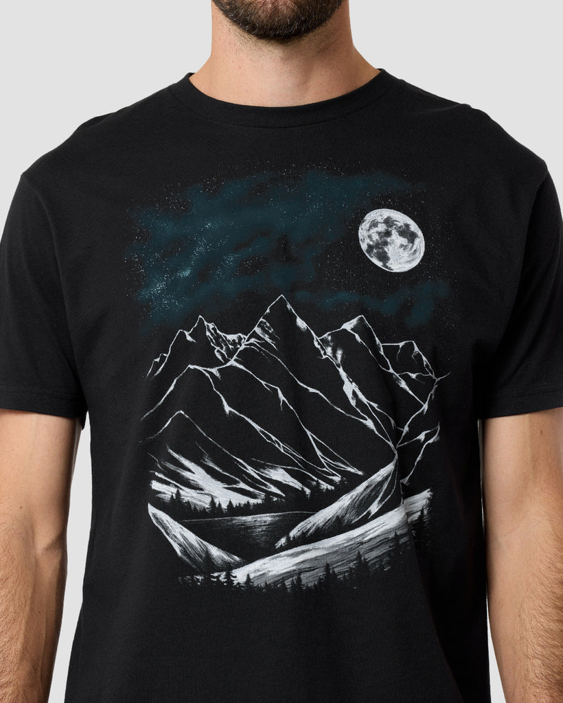 Arctic Silence Tee-Black-Regular-Macro--Clayton---M