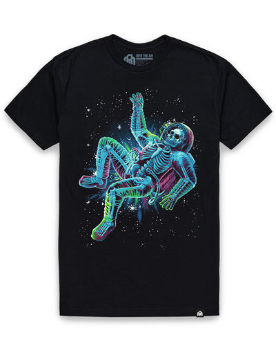 Astral Bones Glow-in-the-Dark Tee-Black-Regular-Mock--Model---L