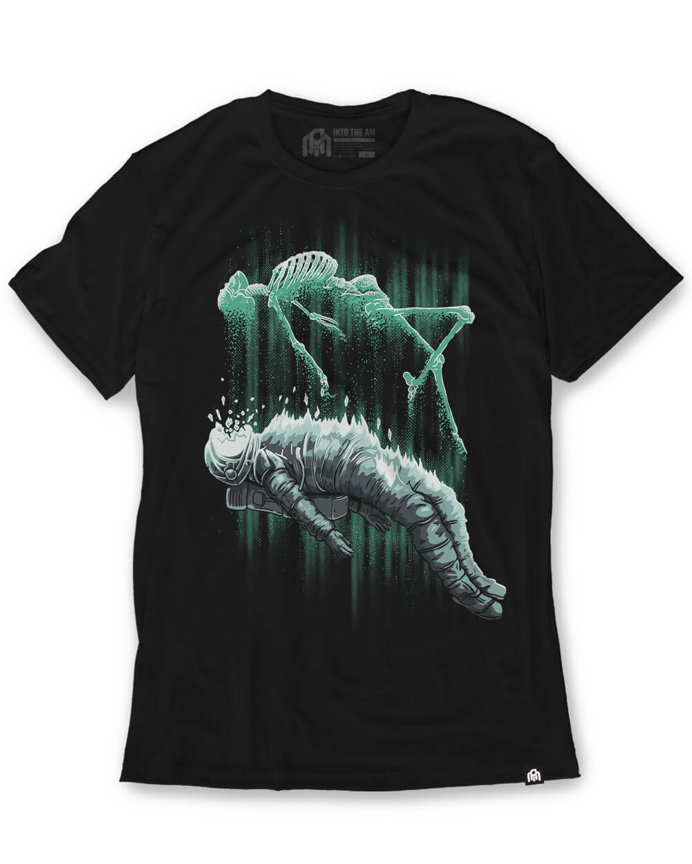 Astral Departure Glow-in-the-Dark Tee-Black-Regular-Mock--Model---L
