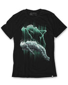 Astral Departure Glow-in-the-Dark Tee-Black-Regular-Mock--Model---L