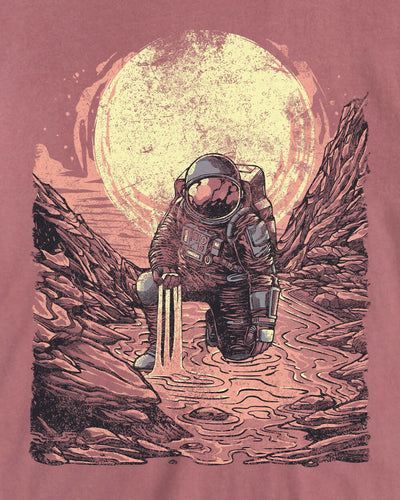 Astral Pool Vintage Tee-Vintage Mauve-Regular-Swatch--Model---M