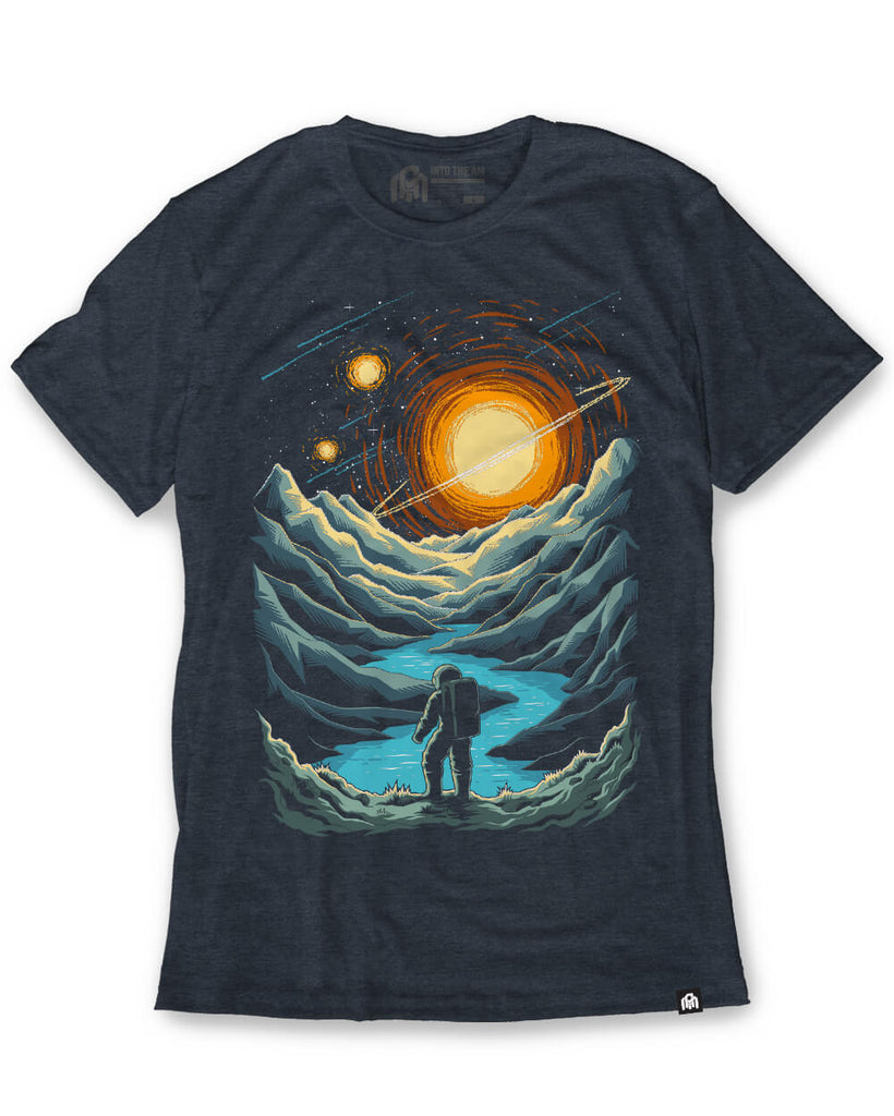 Astral Trek Tee-Navy-Regular-Mock--Model---M