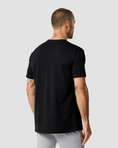 Astral Departure Glow-in-the-Dark Tee-Black-Regular-Back--Model---L