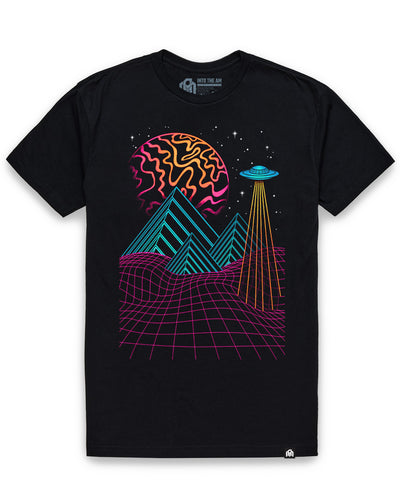Astro Glyphs Tee-Black-Regular-Mock--Model---L