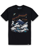 Aurora Heights Tee-Black-Regular-Mock--Model---L