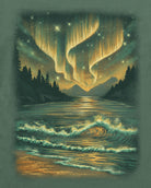 Aurora Lake Tee-Royal Pine-Regular-Swatch--Model---L