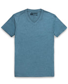 V-Neck Tee - Non-Branded-Indigo-Reg-Regular-Mock--Model---L