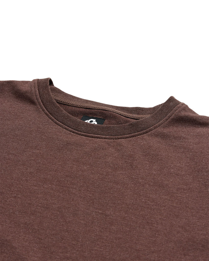 Crewneck Sweatshirt - Non-Branded-Brown-Regular-Detail--Zac---L