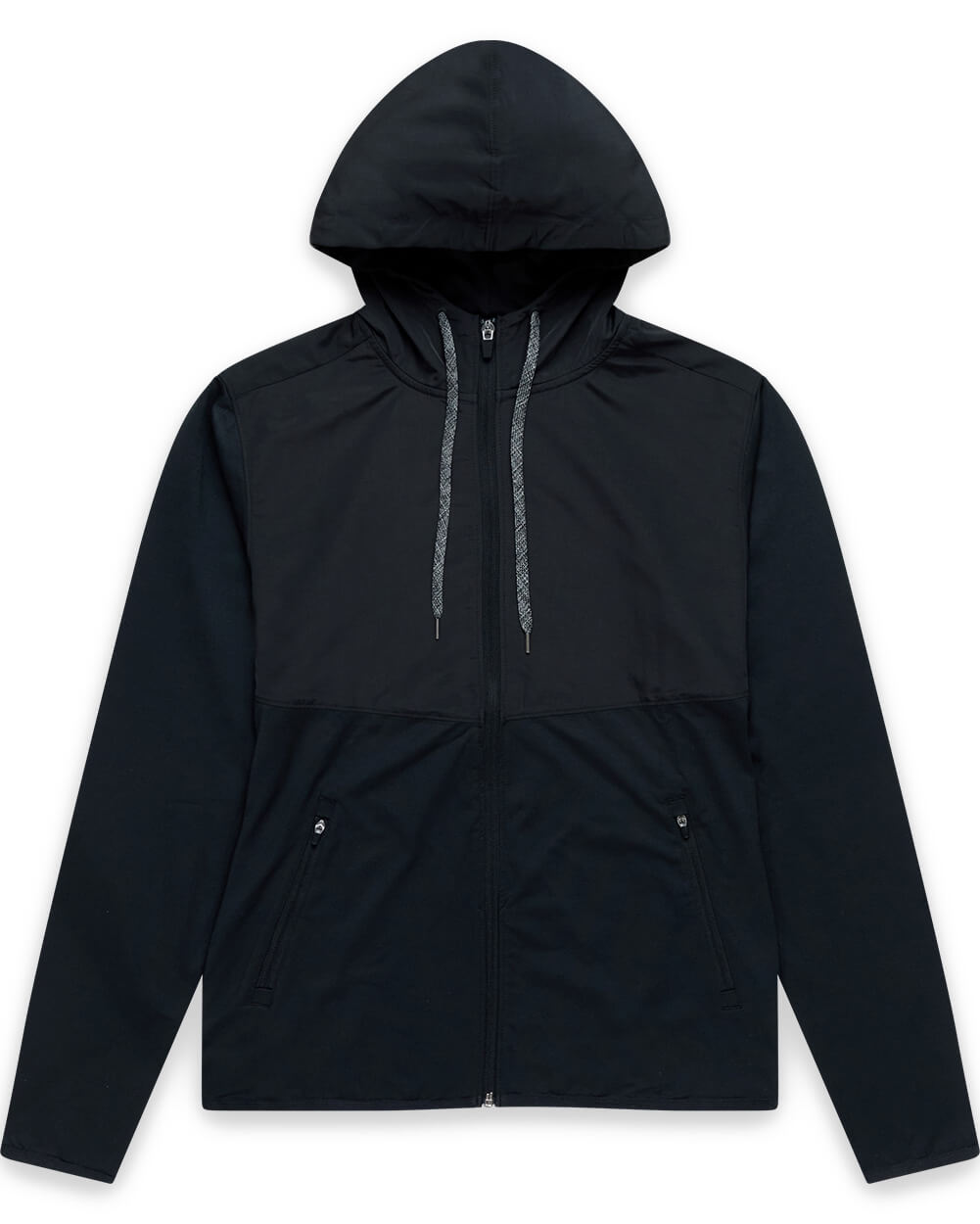 Daybreak Performance Jacket-Black-Regular-Mock--Model---L
