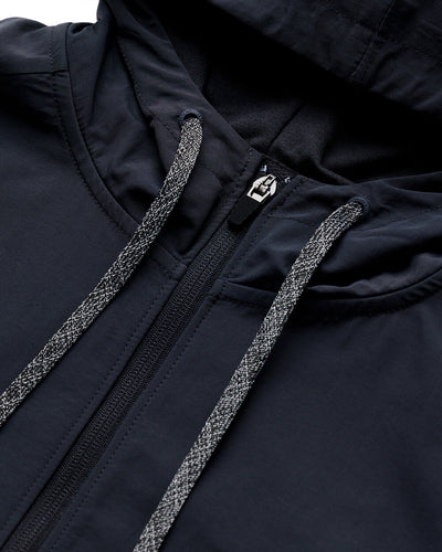 Daybreak Performance Jacket-Charcoal-Regular-Detail--Model---L