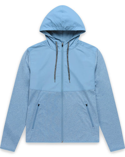 Daybreak Performance Jacket-Dusty Blue-Regular-Mock--Model---L