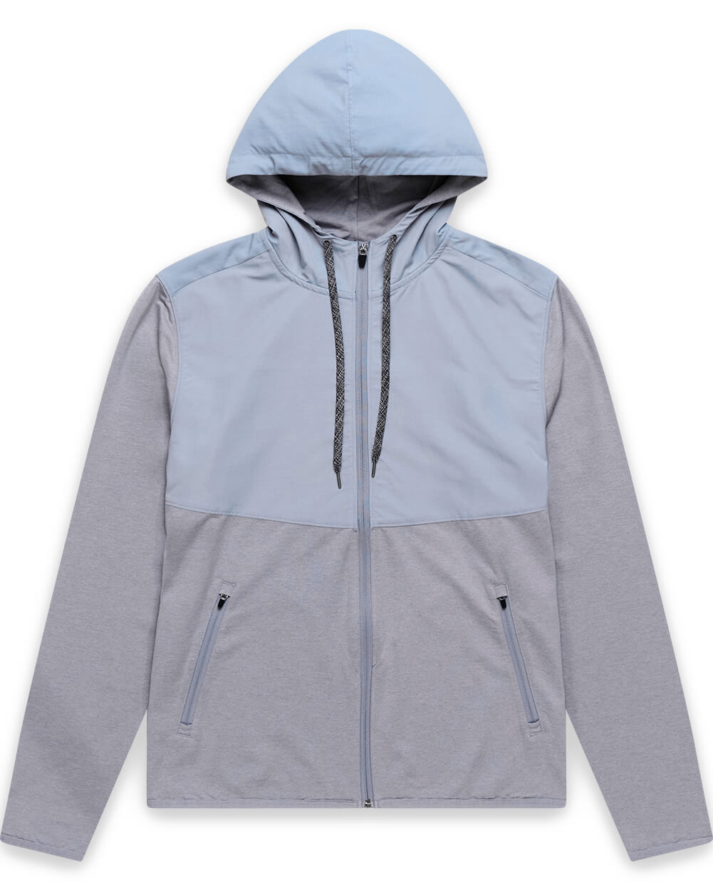 Daybreak Performance Jacket-Grey-Regular-Mock--Model---L