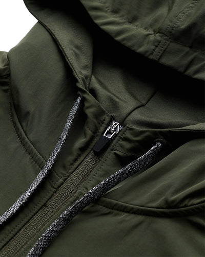 Daybreak Performance Jacket-Midnight Olive-Regular-Detail--Model---L
