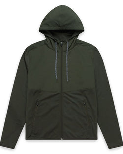 Daybreak Performance Jacket - Non-Branded-Midnight Olive-Regular-Mock--Zac---L