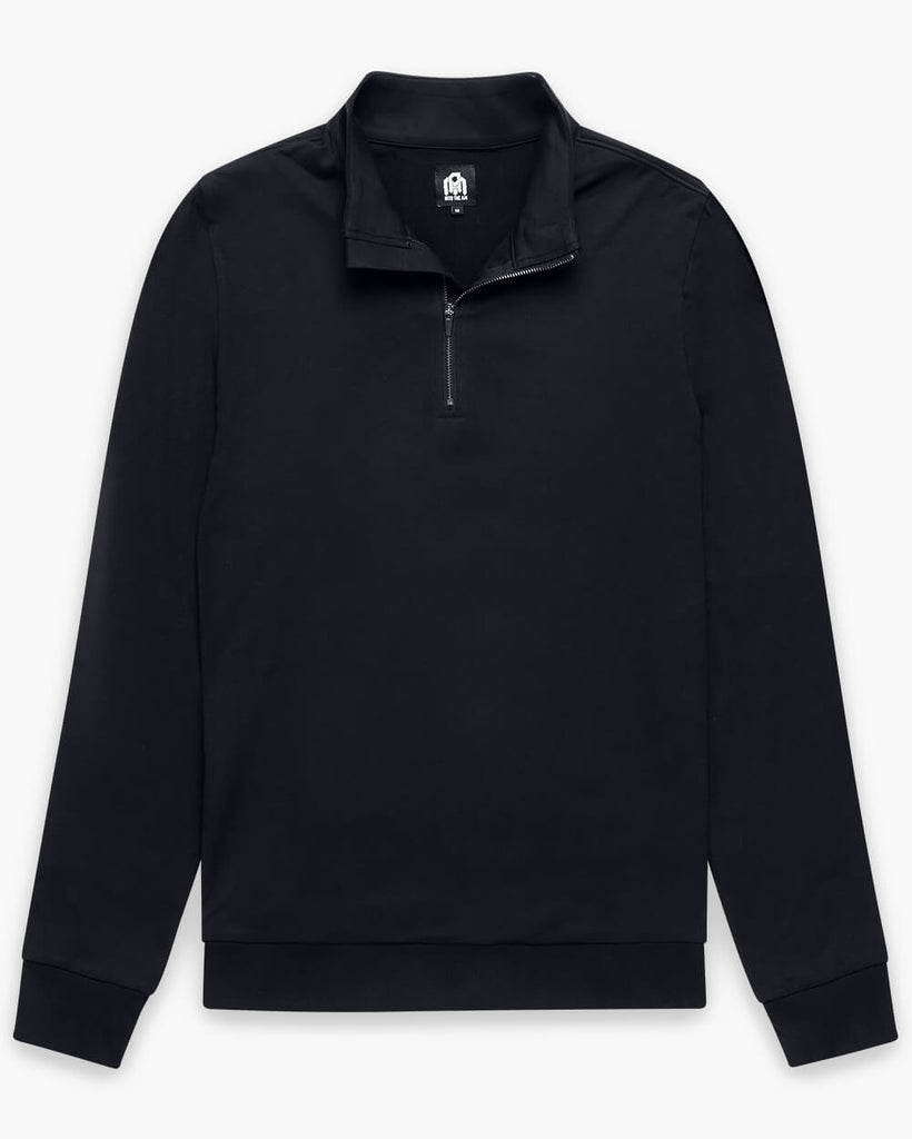 Endeavor Quarter Zip Tee - Non-Branded-Black-Regular-Mock--Zac---L