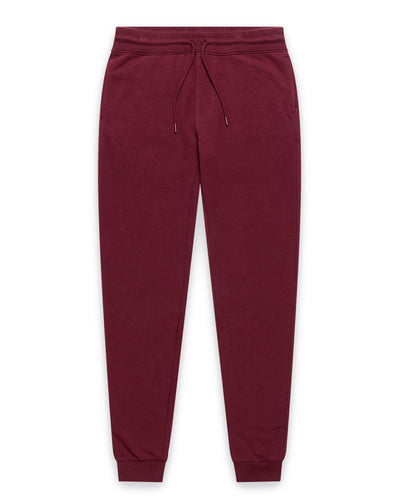 Fleece Joggers - Non-Branded-Dark Maroon-Regular-Mock--Zac---32