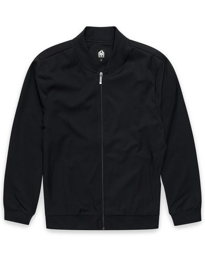 Heritage Bomber Jacket-Black-Regular-Mock--Zac---L