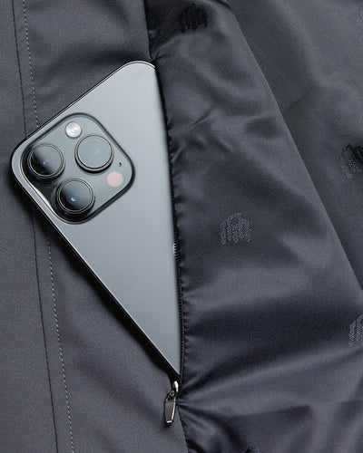 Heritage Bomber Jacket-Charcoal-Regular-Detail3--Zac---L