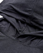 Long Sleeve Hooded Active Tee-Charcoal-Regular-Detail--Model---L