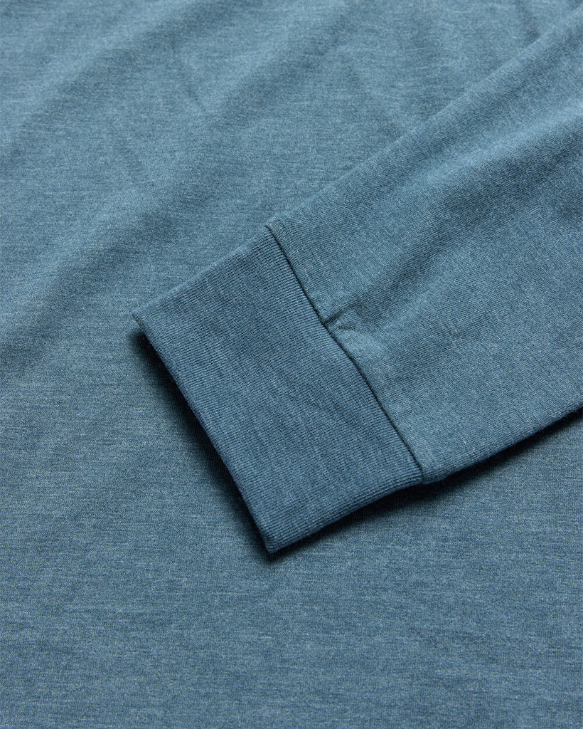 Long Sleeve Hooded Tee-Indigo-Regular-Detail--Zac---L