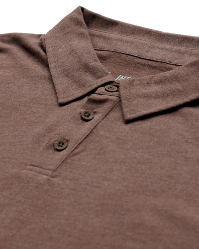 Long Sleeve Polo - Non-Branded-Brown-Reg-Regular-Detail2--Zac---L