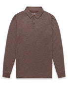 Long Sleeve Polo - Non-Branded-Brown-Reg-Regular-Mock--Zac---L