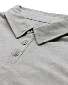 Long Sleeve Polo - Non-Branded-Grey-Reg-Regular-Detail2--Model---L