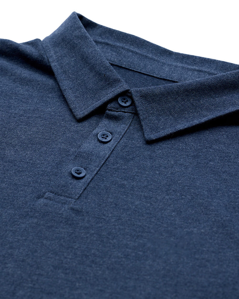 Long Sleeve Polo - Non-Branded-Navy-Regular-Detail2--Zac---L