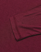 Long Sleeve Active Tee - Non-Branded-Dark Maroon-Regular-Detail--Model---L