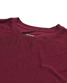 Long Sleeve Active Tee - Non-Branded-Dark Maroon-Regular-Detail--Model---L