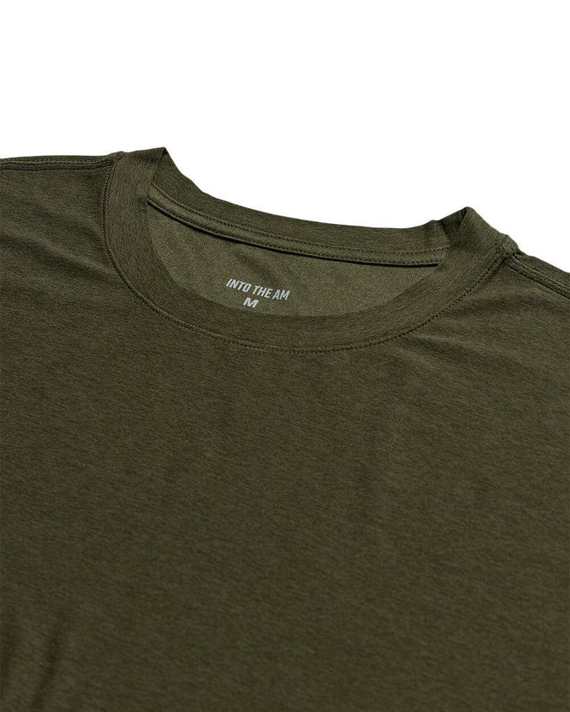 Long Sleeve Active Tee - Non-Branded-Midnight Olive-Regular-Detail2--Zac---L