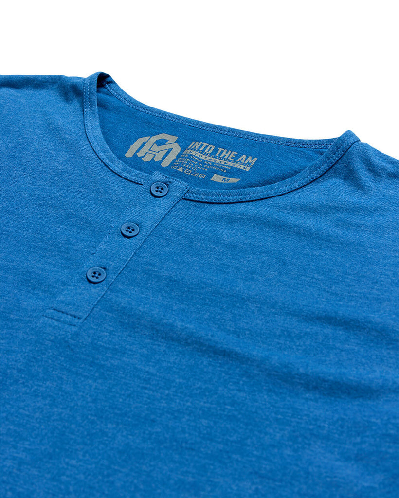 Long Sleeve Henley Tee - Non-Branded-Cool Blue-Regular-Detail2--Zac---L