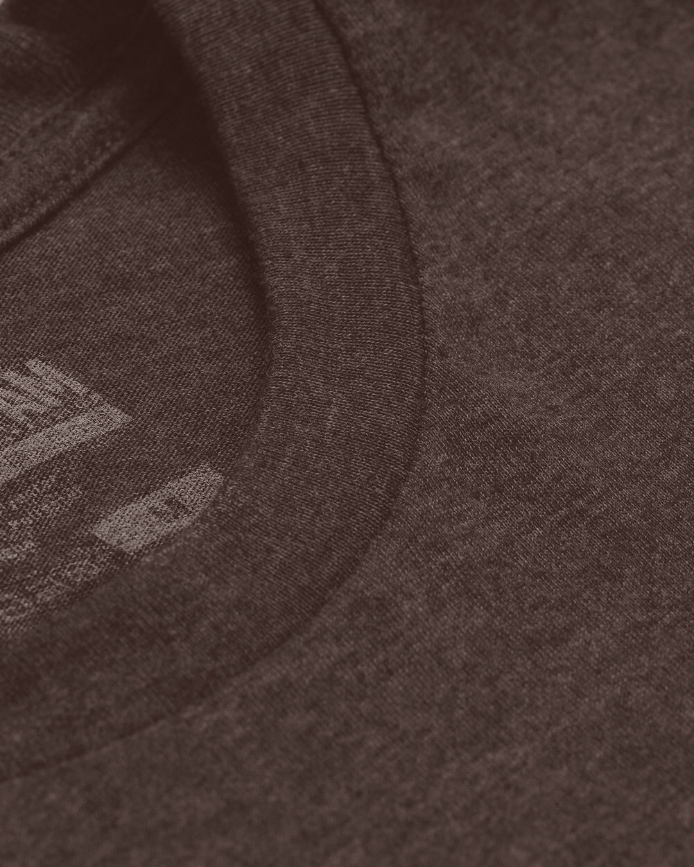 Basic Tee - Branded-Brown-Reg-Regular-Detail--Model---L