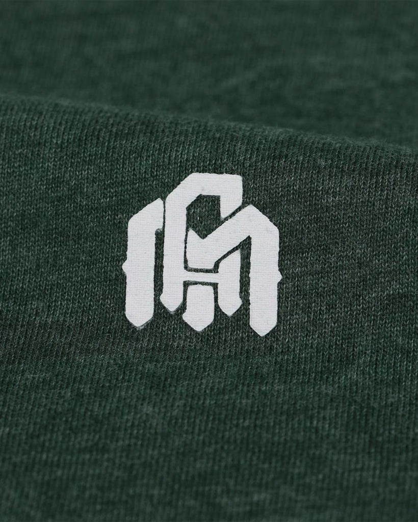 Basic Tee - Branded-Forest Green-Regular-Detail--Tom---M