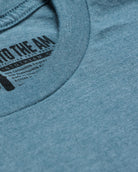 Basic Tee - Branded-Indigo-Tall-Regular-Detail--Model---L