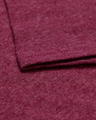 Basic Tee - No Logo-Heather Maroon-Reg-Regular-Detail2--Model---L