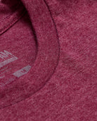 Basic Tee - Branded-Heather Maroon-Reg-Regular-Detail--Model---L