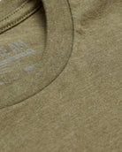 Basic Tee - Branded-Olive Green-Reg-Regular-Detail--Model---L