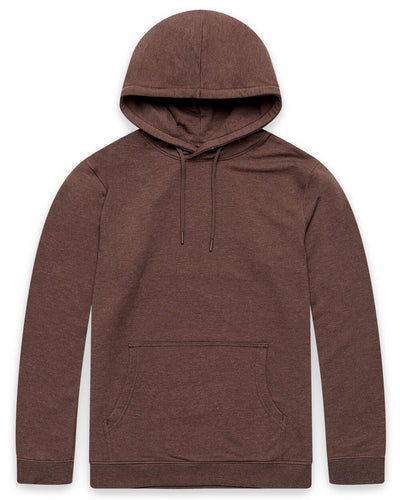 Pullover Hoodie (Classic Pocket) - Non-Branded-Brown-Regular-Mock--Zac---L