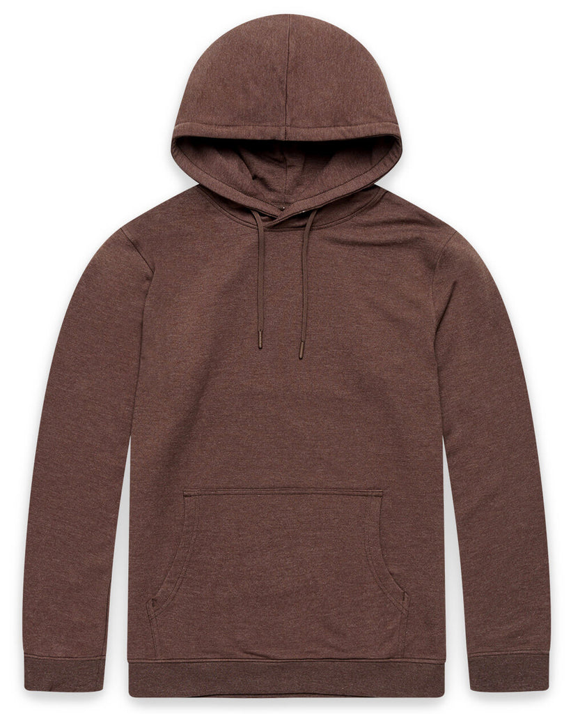 Pullover Hoodie (Classic Pocket) - Non-Branded-Brown-Regular-Mock--Zac---L