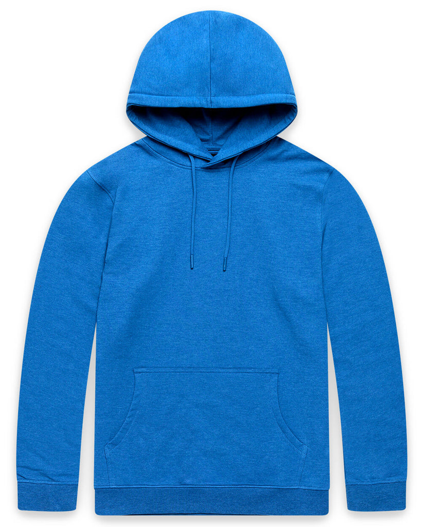 Pullover Hoodie (Classic Pocket) - Non-Branded-Cool Blue-Regular-Mock--Zac---L