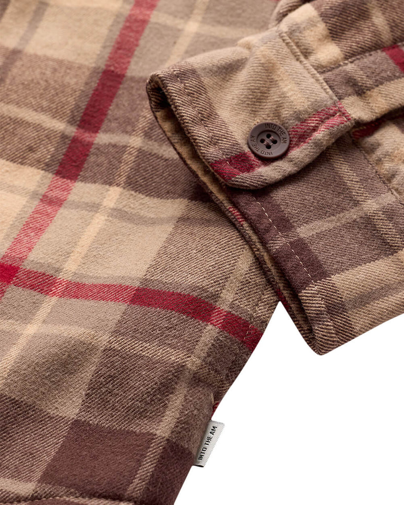 Ridgeview Flannel Jacket - Non-Branded-Beige Multi Plaid-Regular-Detail2--Zac---L