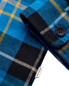 Ridgeview Flannel Jacket-Blue Multi Plaid-Regular-Detail--Model---L