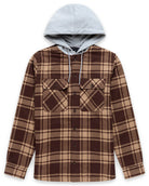 Ridgeview Flannel Jacket-Brown Multi Plaid-Regular-Mock--Model---L