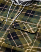 Ridgeview Flannel Jacket-Dark Olive Multi Plaid-Regular-Detail--Model---L